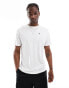 Calvin Klein Jeans logo back print t-shirt in white