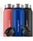 Hydration Nation Thermo Stainless Steel Vacuum Insulated Water Bottle Синий, 32.00 oz - фото #8