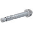 Фото #1 товара fischer 45571 - Threaded anchor - Concrete - Zinc plated steel - Silver - Galvanized steel - 12 cm