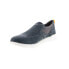 Фото #4 товара Rockport Grady Slip On CI3370 Mens Blue Leather Lifestyle Sneakers Shoes 8