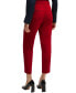 ფოტო #4 პროდუქტის Women's Crease-Resistant Crepe Regular-Fit Cropped Trousers