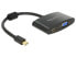 Фото #1 товара Delock 65553 - 0.18 m - Mini DisplayPort - HDMI + VGA (D-Sub) - Male - Female - 1920 x 1200 pixels