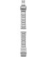 ფოტო #1 პროდუქტის Men's CZ Smart Stainless Steel Smart Watch Bracelet