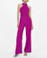 ფოტო #1 პროდუქტის Women's Wrap Neckline Jumpsuit