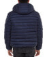 Фото #5 товара Men's Light Weight Quilted Hooded Puffer Jacket Coat