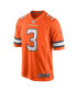 Фото #3 товара Футболка для малышей Nike Джерси игровая Denver Broncos Рассела Уилсона оранжевая