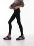 Topshop basic ankle legging in black