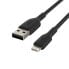 Фото #1 товара Belkin Lightning USB A - Male to Male Cable, 3m, Black