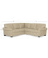 Фото #10 товара Orid 2-Pc. "L"-Shaped Leather Roll Arm Sectional , Created for Macy's