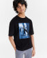 Фото #1 товара Big Boys Cotton Logo Crewneck T-Shirt