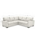 Фото #23 товара Ennia 2-Pc. Leather Sectional Sofa, Created for Macy's