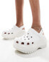 Crocs women Mega crush clogs in white