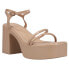 Фото #2 товара Chinese Laundry Avianna Block Heels Platform Dress Womens Beige Dress Sandals A