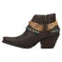 Durango Crush Belted Snip Toe Pull On Booties Womens Brown Casual Boots DRD0396