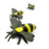 SAFARI LTD Bumble Bees Good Luck Minis Figure