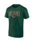 Фото #2 товара Men's Green Miami Hurricanes Big and Tall Team T-shirt
