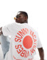 ONLY & SONS relaxed fit t-shirt with sun back print in white