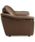 Фото #8 товара CLOSEOUT! Jennard 71" Leather Loveseat, Created for Macy's