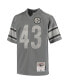 Футболка для малышей Mitchell&Ness Troy Polamalu Pittsburgh Steelers 2005 Чаркольная (металлическая реплика игрока) S - фото #3