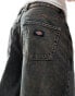 Dickies thomasville relaxed fit denim jeans in overdye washed brown Коричневый, W34 L32 - фото #7