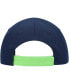 ფოტო #5 პროდუქტის Infant Unisex College Navy, Neon Green Seattle Seahawks My 1St 9Fifty Adjustable Hat