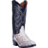 Фото #2 товара Dan Post Boots Manning Snakeskin Embroidered Round Toe Cowboy Mens Black, Grey