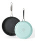 Фото #1 товара Lockton Aluminum 2 Piece Fry Pan Set