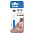 MILAN Blister Pack 2 Refill Pointers + 2 Stylus Blue Ink Refills