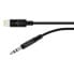 Belkin AV10172BT06-BLK - Male - 3.5mm - Male - 1.8 m - Black