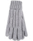 Women's Amelia Solid Cable-Knit Gloves