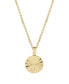 ფოტო #1 პროდუქტის 14K Gold Plated Celeste Pendant Necklace
