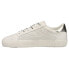 Фото #3 товара Vintage Havana Gadol Perforated Lace Up Womens Off White Sneakers Casual Shoes