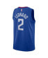 Фото #2 товара Men's and Women's Kawhi Leonard Royal LA Clippers Swingman Jersey - Icon Edition