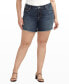 Фото #1 товара Шорты женские Silver Jeans Co. модель Suki Luxe Stretch Mid Rise Curvy Fit