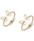 Фото #4 товара Браслет Lucky Brand Gold Butterfly Cuff.