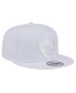 Men's Las Vegas Raiders Main White on White 9FIFTY Snapback Hat