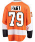 Фото #3 товара Men's Carter Hart Orange Philadelphia Flyers Home Premier Breakaway Player Jersey