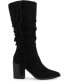 ფოტო #2 პროდუქტის Women's Hartly Extra Wide Calf Western Fringe Boots