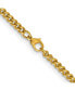 Chisel stainless Steel 4mm Round Curb Chain Necklace