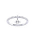 ფოტო #1 პროდუქტის Little North Star Design Sterling Silver Diamond Charm Women Ring
