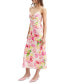 Фото #3 товара Women's Malinda Floral-Print Sleeveless Slip Dress