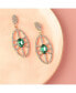 ფოტო #2 პროდუქტის Women's Bling Drop Earrings