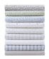 Koya Bay Cool Zone Cotton Percale 4 Piece Sheet Set, Queen