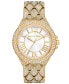 ფოტო #1 პროდუქტის Women's Camille Three-Hand Gold-Tone Stainless Steel Watch 43mm