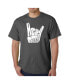 Фото #3 товара Men's Word Art T-Shirt - Heavy Metal