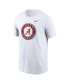 Men's White Alabama Crimson Tide Primetime Evergreen Alternate Logo T-Shirt