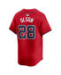 ფოტო #2 პროდუქტის Men's Matt Olson Red Atlanta Braves Alternate Limited Player Jersey