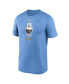 Фото #3 товара Men's Light Blue Milwaukee Brewers City Connect Logo T-shirt