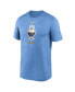 Men's Light Blue Milwaukee Brewers City Connect Logo T-shirt