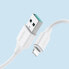 Фото #6 товара Elastyczny wytrzymały kabel USB - iPhone do ładowania i transmisji danych 1m biały